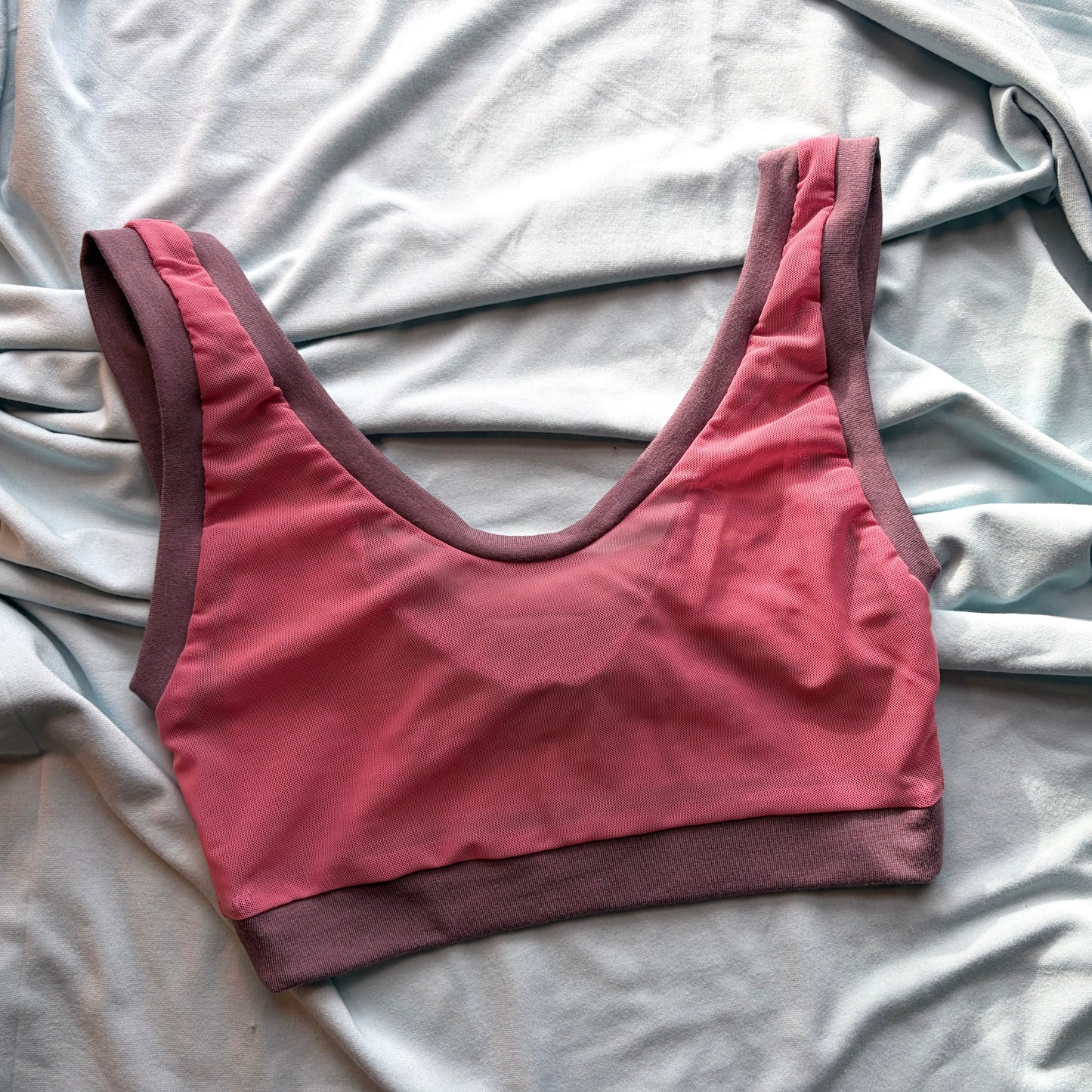 Moonscape & Rose Mesh: Bamboo Lounge Top