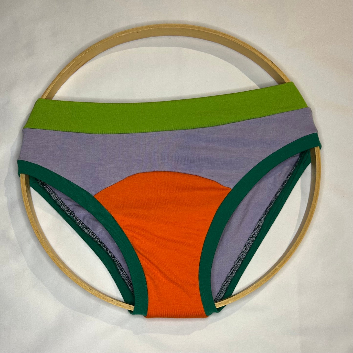Scrappy Med : Bikini Mid Rise Bamboo Undies