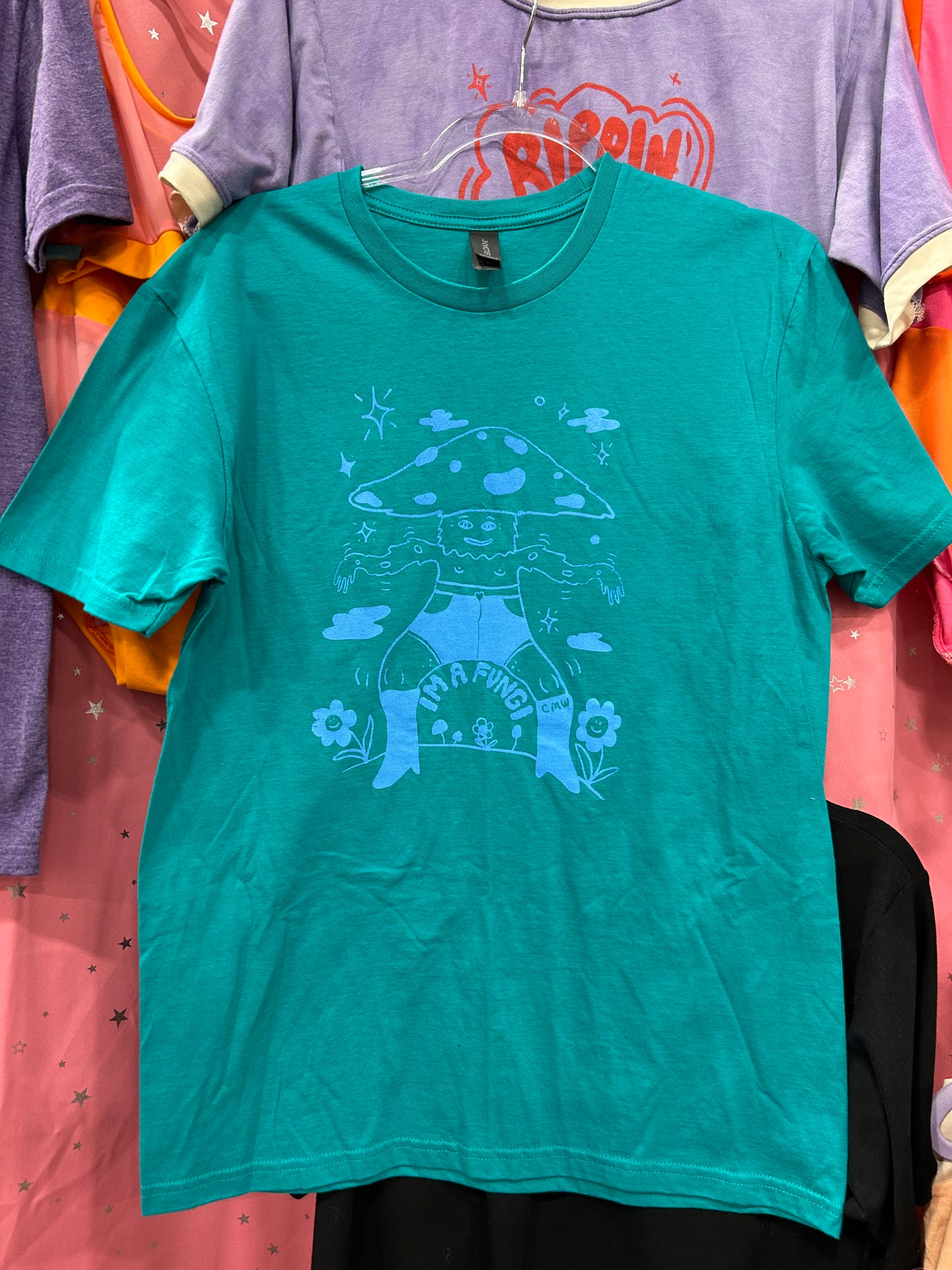 Fungi Jade Green T-shirt