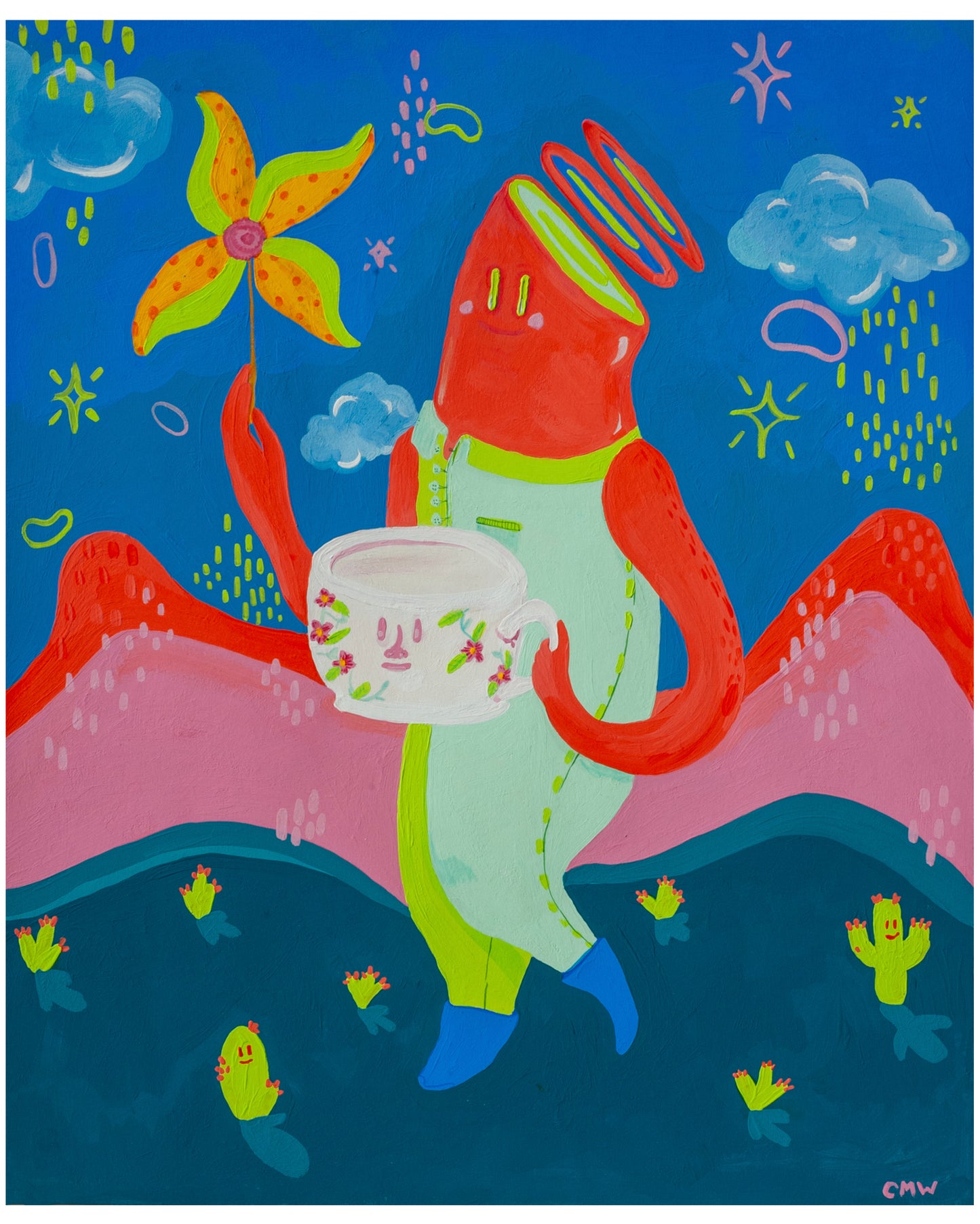 Happy Guy Print