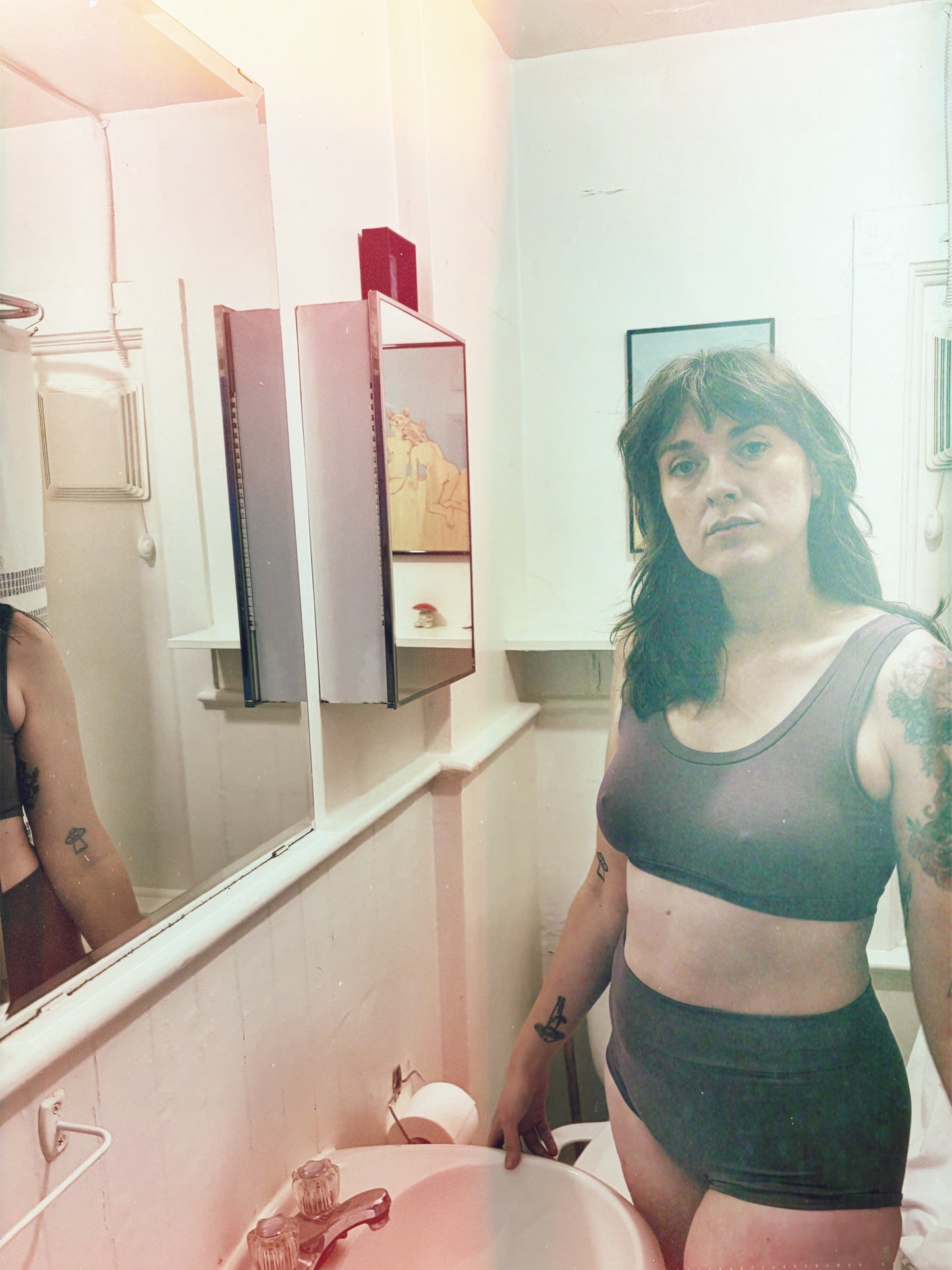 Solid Moonscape : Bamboo Lounge Top