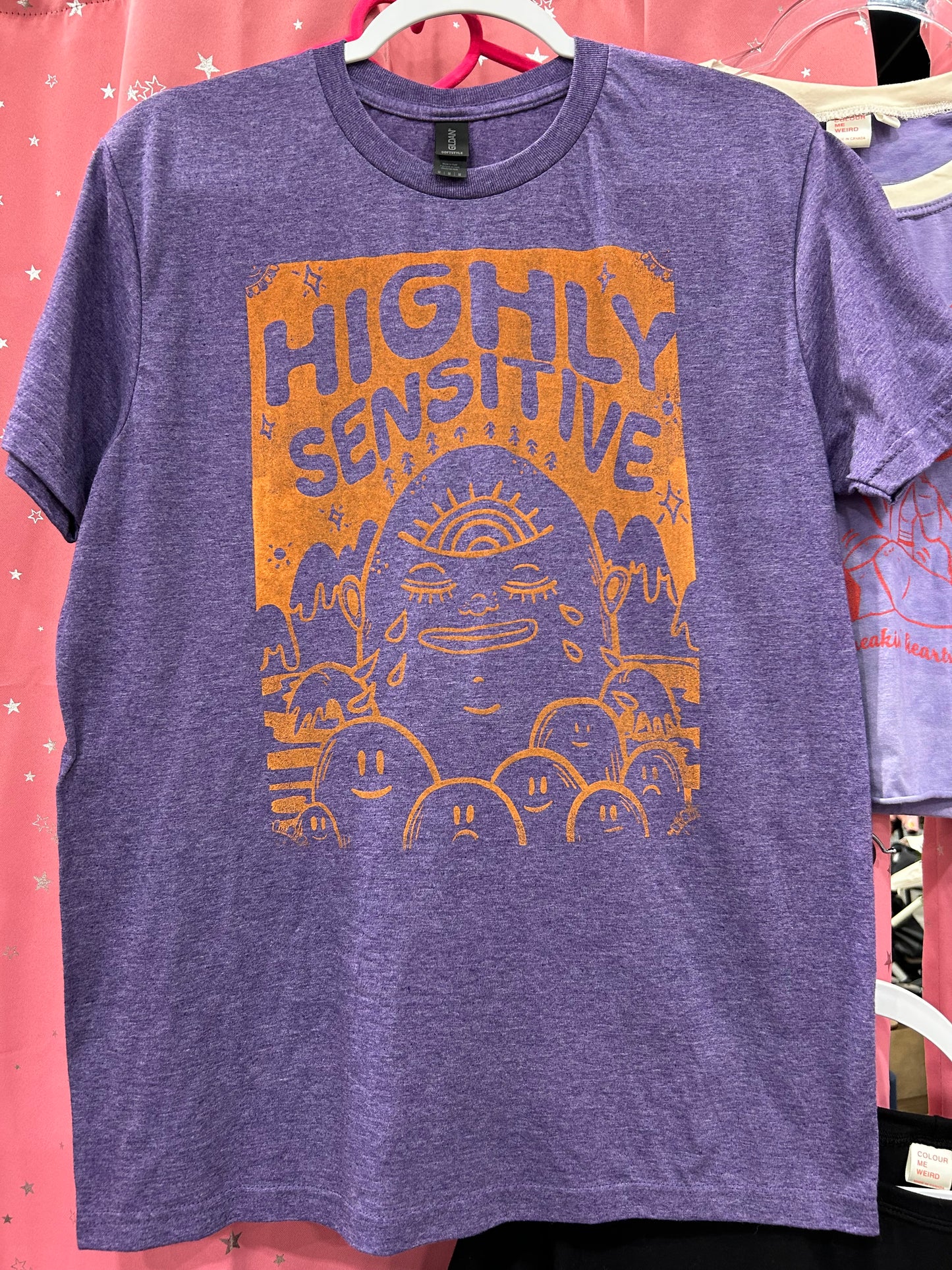 Highly Sensitive Purple T-shirt