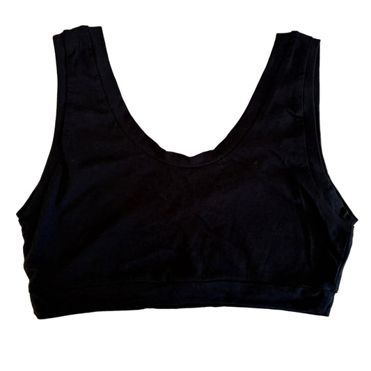 Solid Black : Bamboo Lounge Top