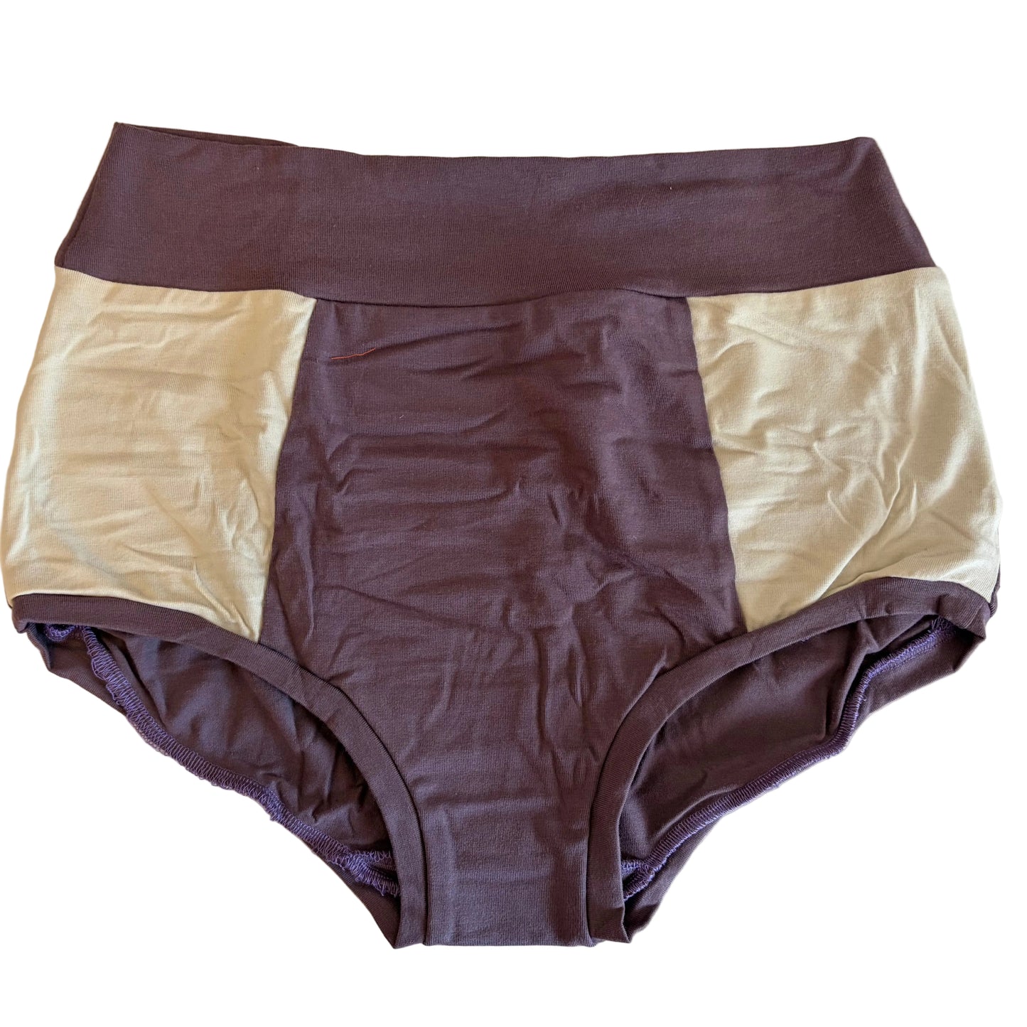 Mauve | Natural : Bamboo High Waisted Undies
