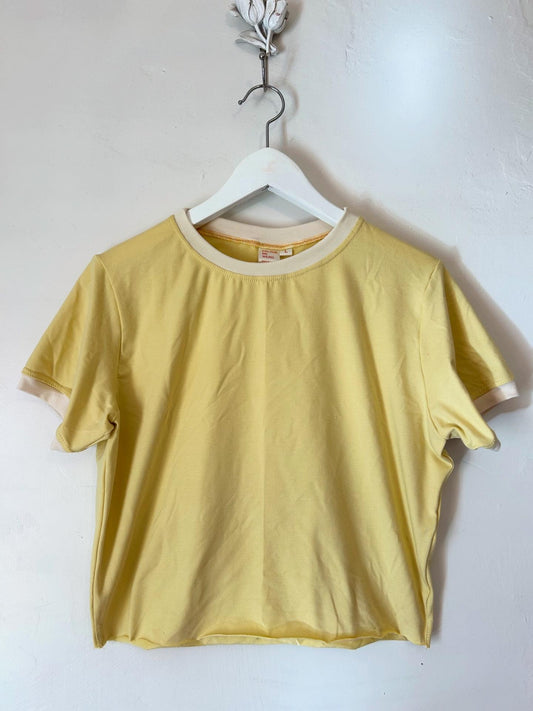 Sunshine Bamboo Crop - Fitted Style