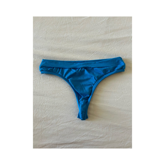 Solid Blue : Bamboo Thong