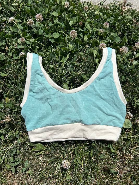 Teal : Bamboo Lounge Top