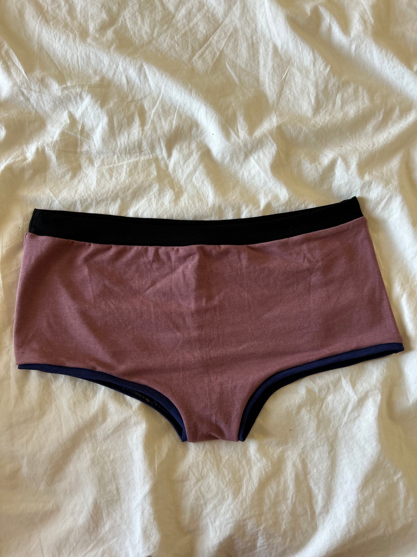 Mauve/Coral Bamboo Booty Shorts- Lrg