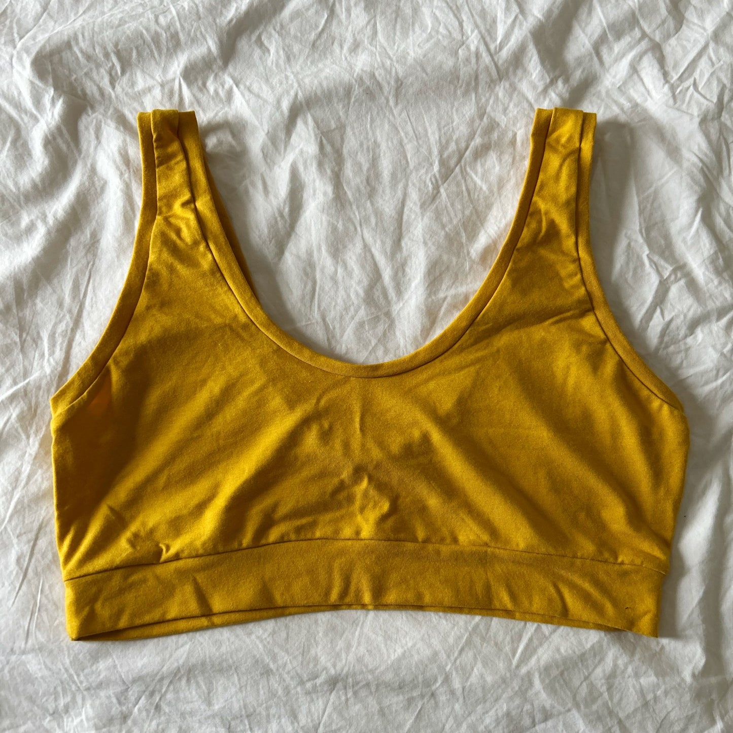 Solid Yellow : Bamboo Lounge Top