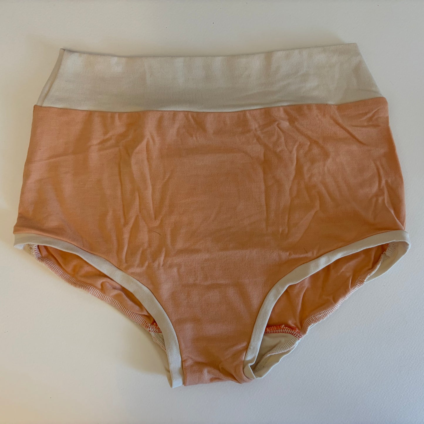 Orange Creamsicle : Bamboo High Waisted Undies