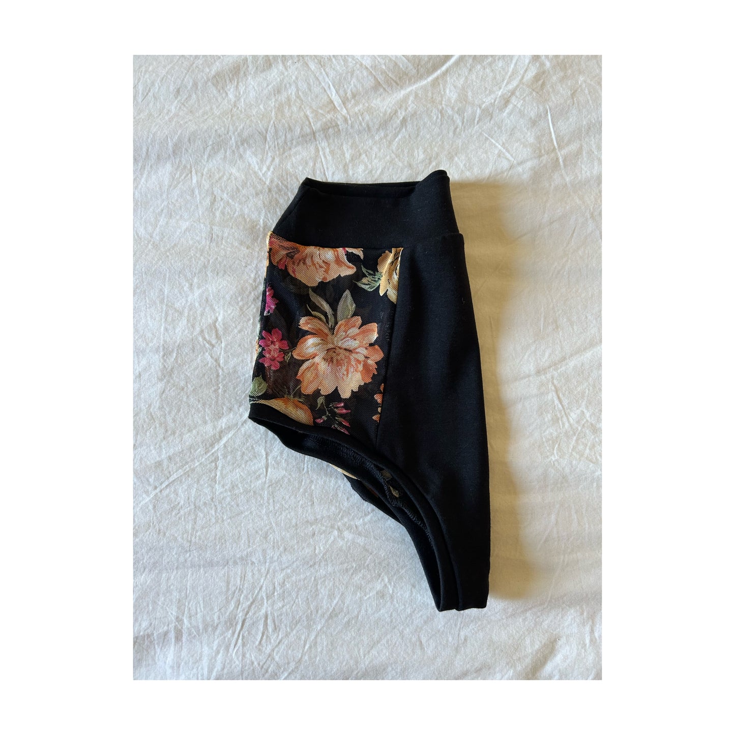 Floral : Mesh & Bamboo High Waisted Undies