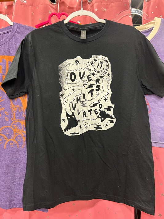 Overstimulated Black T-shirt