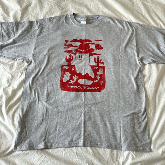 Boo Y’all - Grey 2XL RTS