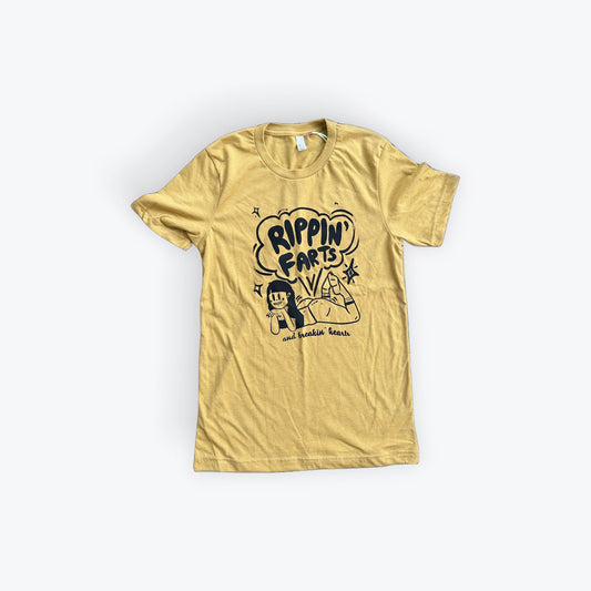 Rippin’ Farts- Yellow SMALL RTS