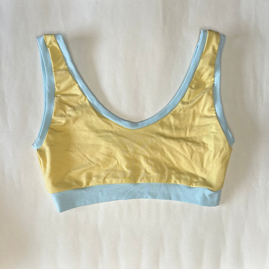 Sunshine|| Powder Blue: Bamboo Lounge Top