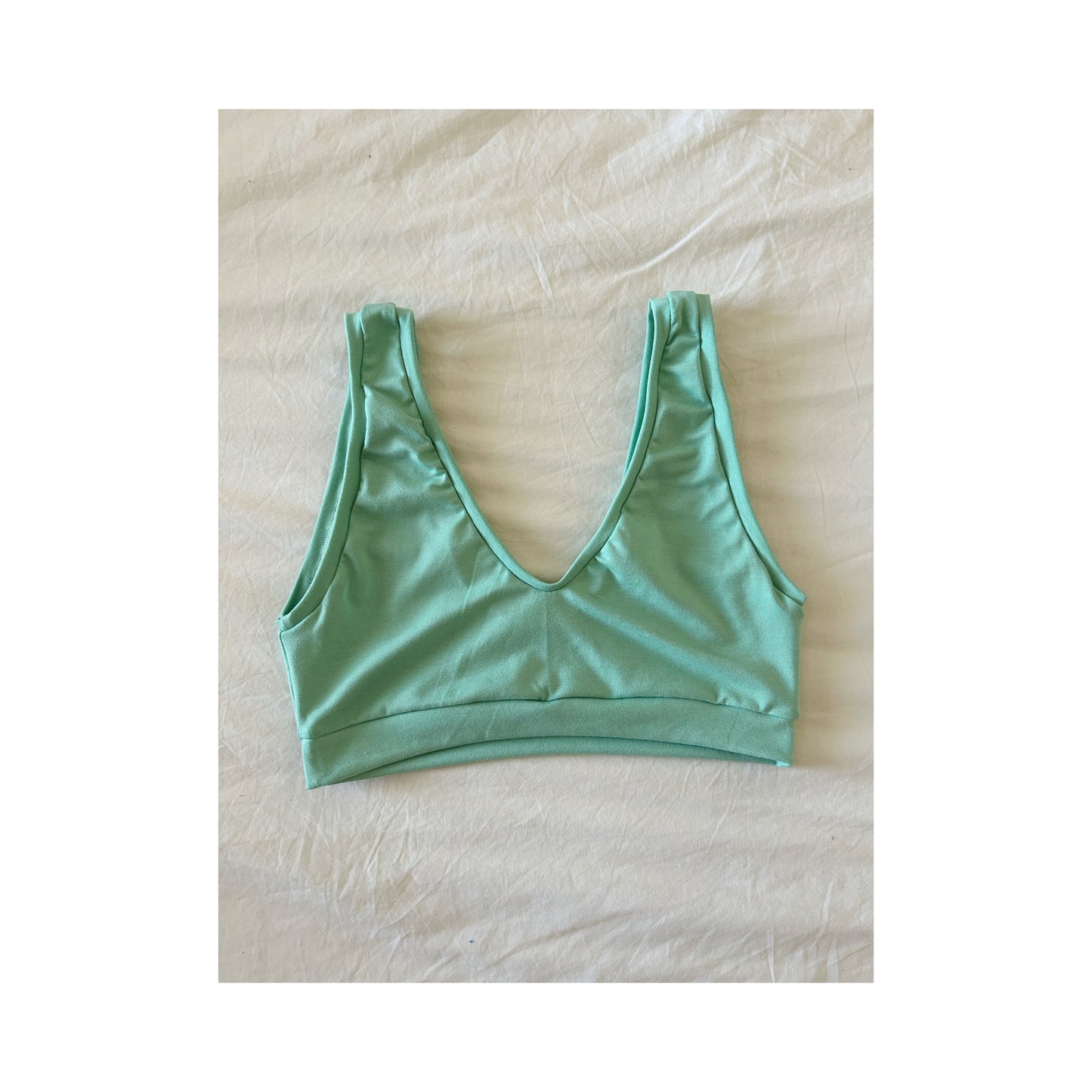 Solid Mint : Bamboo Lounge Top