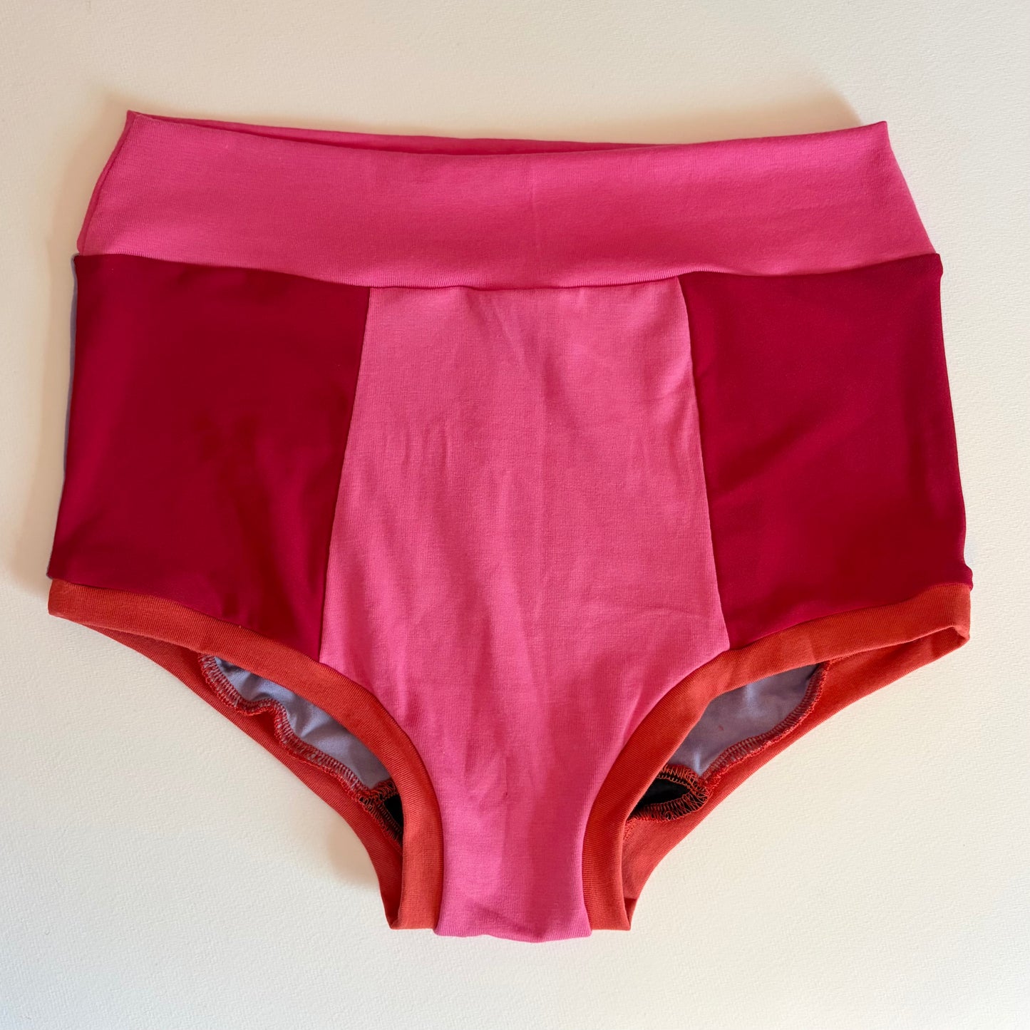 Scrappy L: High Waisted Undies Pinks