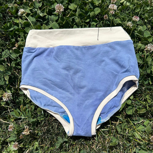 Indigo : Bamboo High Waisted Undies
