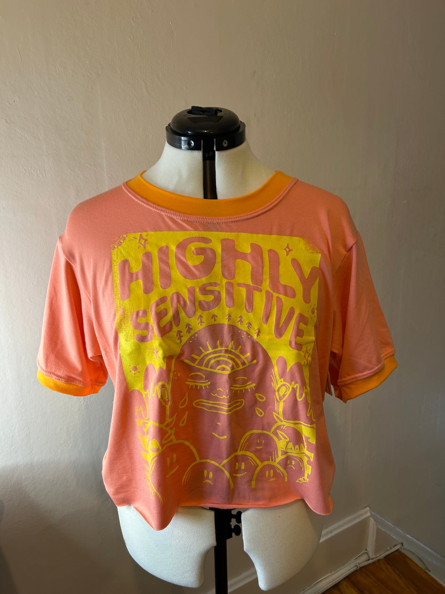 Bamboo Boxy Crop: Sunshine Highly Sensitive