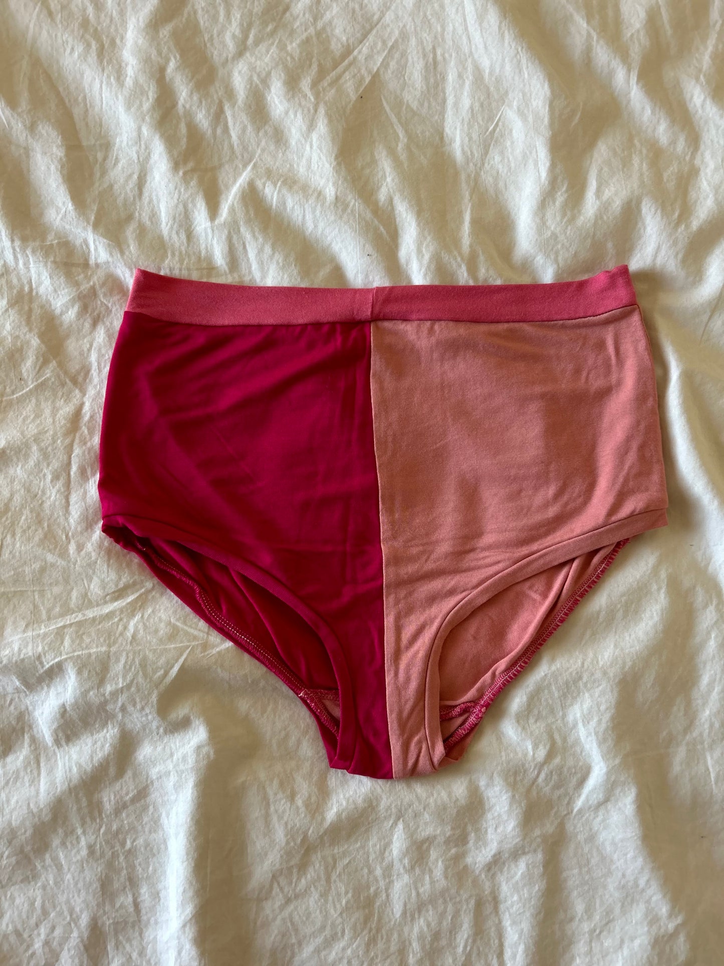 Pink/Fuchsia Bamboo Panties- Lrg