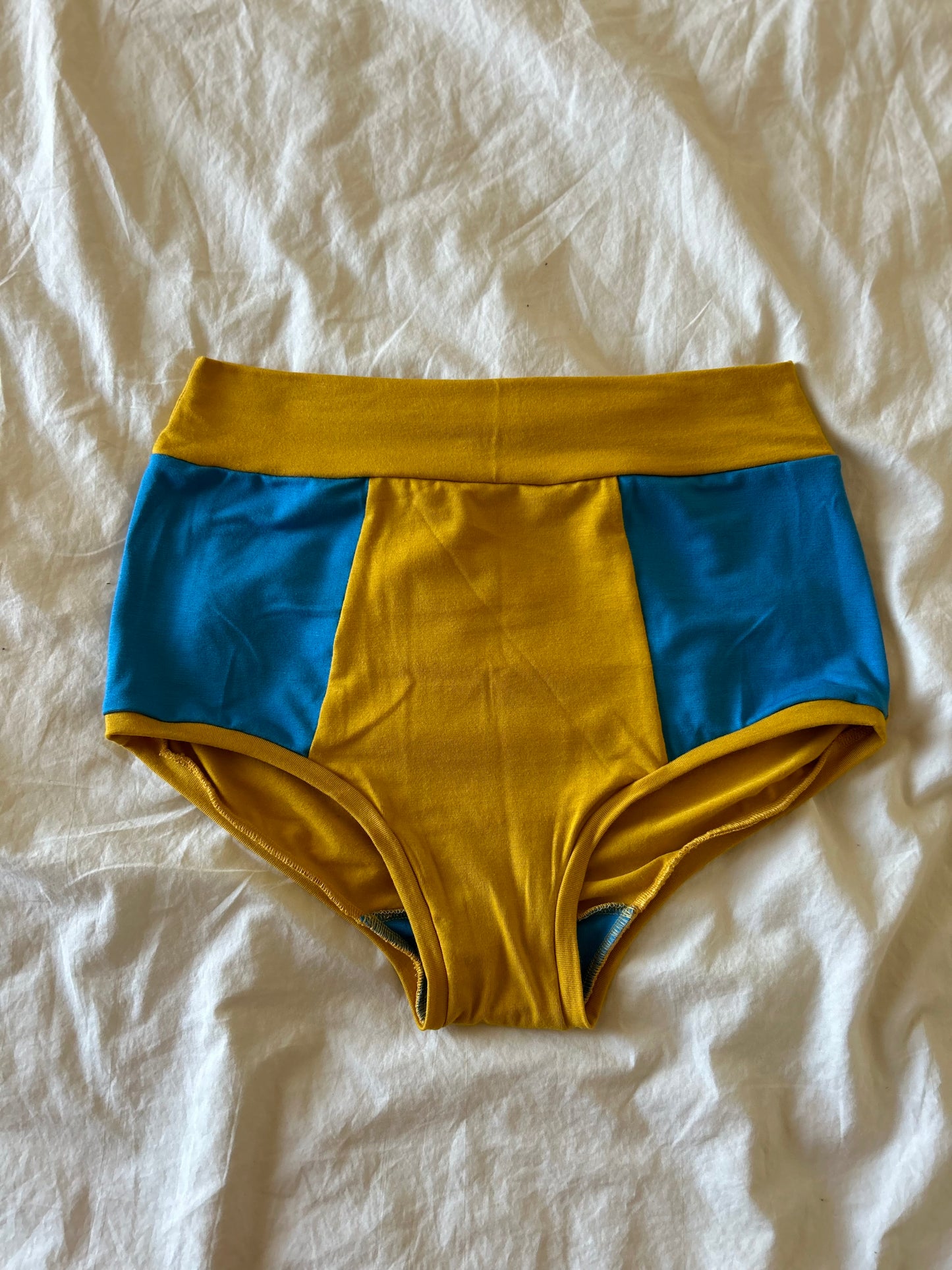 Blueberry Lemonade : Bamboo High Waisted Undies