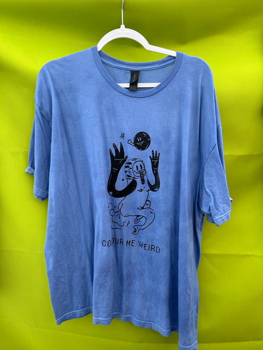 Space Fart Blue T-shirt
