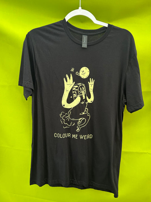 Space Fart Black T-shirt