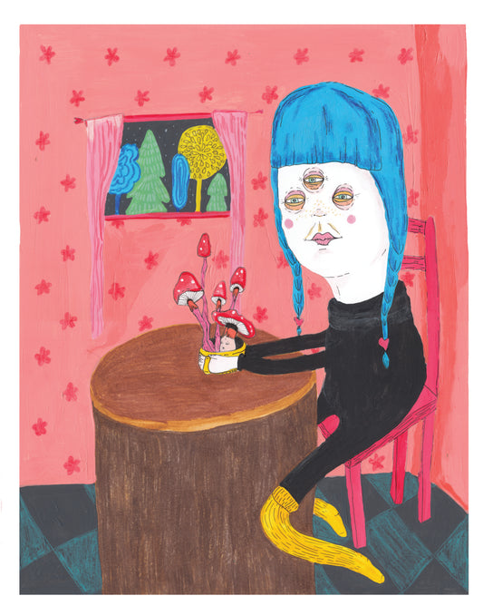 Mushroom Tea Print
